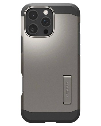 Накладка для i-Phone 16 Pro Max 6.7&quot; Spigen Tough Armor MagSafe (ACS08012) серый