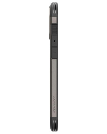 Накладка для i-Phone 16 Pro Max 6.7&quot; Spigen Tough Armor MagSafe (ACS08012) серый