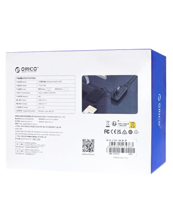 USB3.0 хаб Orico CT2U3-7AB USB3.0x7 черный