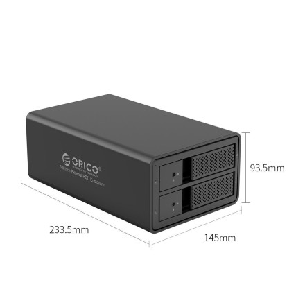 Внешний корпус для HDD/SSD 3.5&quot; Orico 9528RU3 черный