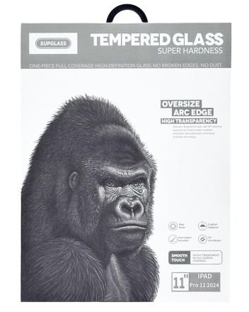 Защитное стекло для iPad Pro 11 (2024) Supglass XC-20 3D прозрачное