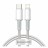 Usb Кабель-зарядка TYPE-C на Lighting Baseus High Density Braided 20W 2м (CATLGD-A02) белый