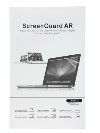Защитная пленка на экран для MacBook Pro 16&quot; (A2485/A2780) прозрачная