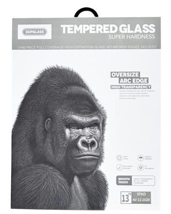 Защитное стекло для iPad Air 13 (2024) Supglass XC-20 3D прозрачное