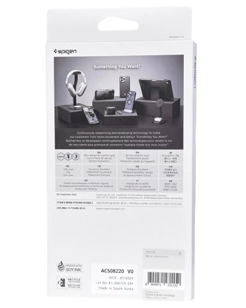 Накладка для i-Phone 16 6.1&quot; Spigen Core Armor (ACS08220) матовый черный