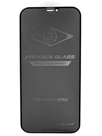 Защитное стекло для i-Phone 12/12 Pro 6.1&quot; Анти-шпион
