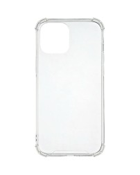 Чехол-накладка силикон 1.5мм i-Phone 12 Pro Max прозрачный противоударный тех.пак