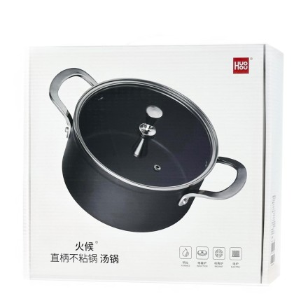 Кастрюля Xiaomi HuoHou Super Platinum Non-Stick Pan 20см (HU0162)