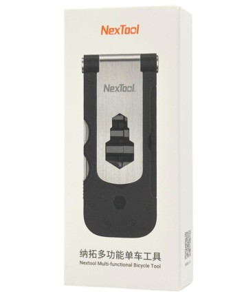 Мультитул для велосипеда Xiaomi Nextool Multifunctional Bicycle Tool KT5557 чёрный