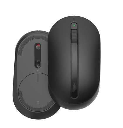 Мышь беспроводная Xiaomi MIIIW Wireless Office Mouse MWWM01 черная