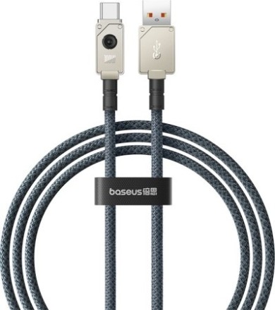 Usb Кабель-зарядка TYPE-C Baseus Unbreakable 100W 1м (P10355801221-00) stellar white