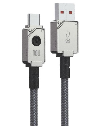 Usb Кабель-зарядка TYPE-C Baseus Unbreakable 100W 1м (P10355801221-00) stellar white