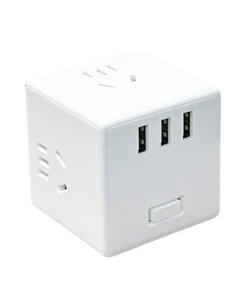 Сетевой удлинитель Mijia Rubiks Cube Converter 2 Sockets/3 USB (MJCXB3-02QM) белый