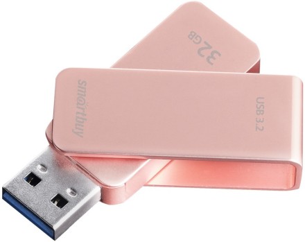 3.0/3.2 USB флеш накопитель Smartbuy Gen.1 032GB M1 Metal Apricot (SB032GM1A)