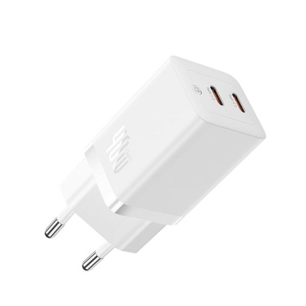 Сетевое зарядное устройство Baseus GaN5 Pro Fast Charger C+C 40W CCGP1801012 белое