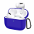 Силиконовый чехол для AirPods Pro 2 c карабином синий