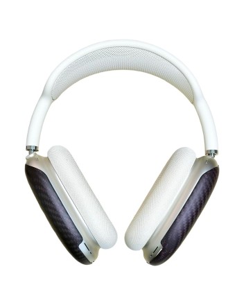Карбоновый чехол на AirPods Max матовый коричневый
