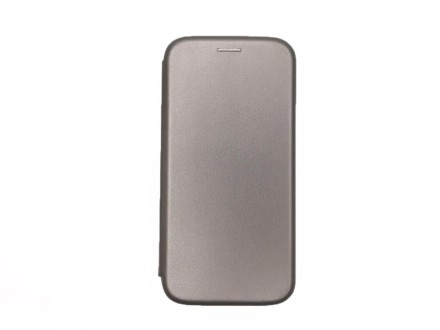 Чехол-книжка Huawei P40 Lite Fashion Case кожаная боковая серая