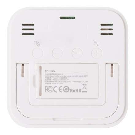 Метеостанция Xiaomi MIIIW Comfort Temperature And Humidity Clock S210 MW22S06 белый