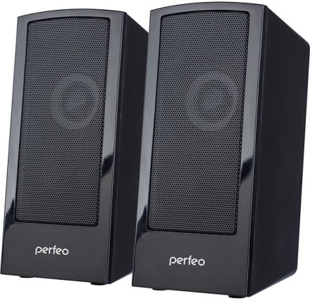 Акустическая система 2.0 Perfeo Calibr (PF-A4426) 2х3Вт пластик черная