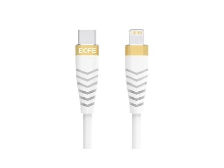 Usb Кабель-зарядка Type-C на Lightning EOFE CL52 3A 2м белый