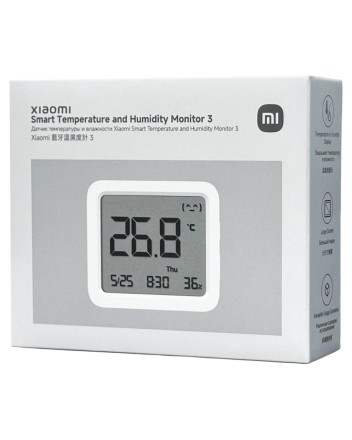 Метеостанция Xiaomi Mijia Intelligent Thermometer 3 MJWSD05MMC белый
