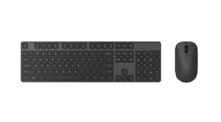 Клавиатура и мышь Xiaomi Mi Wireless Keyboard and Mouse Combo WXJS01YM черный