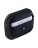 Кожаный чехол для AirPods Pro K-DOO CrashGuard черный
