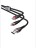 Usb Кабель-зарядка EOFE AT31 2в1 Lightning/Type-C 2.4A 1.2м черный