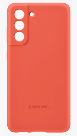 Накладка для Samsung Galaxy S23 Silicone cover без логотипа красная