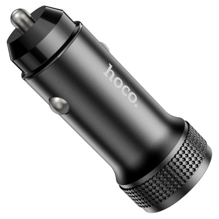 Автомобильное зарядное устройство Hoco Z49A 1USB QC3.0 черное