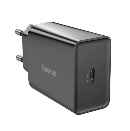 Сетевое зарядное устройство Baseus Speed Mini 1C 3A 20W CCFS-SN01 черное