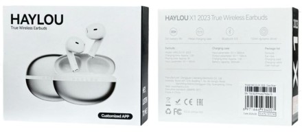 Беспроводные наушники Xiaomi Haylou X1 (2023) серебристый