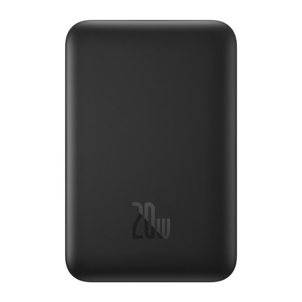 Powerbank с беспроводной зарядкой Baseus Magnetic Mini Air Slim 10000mAh 20W (P10059001113-00) черный