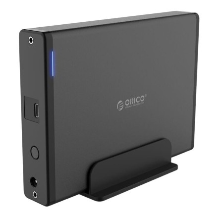 Внешний корпус для HDD/SSD Sata 3.5&quot; Orico 7688C3 USB-C3.1 черный