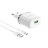 Сетевое зар. устр. Borofone BA36A с шнуром Type-C 1USB 3A белое