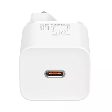 Сетевое зар. устр. Baseus Super Si 1C 3A 25W (CCSP020102) белое