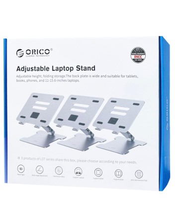 Охлаждающая подставка для ноутбука Orico LST-T1 серебристая