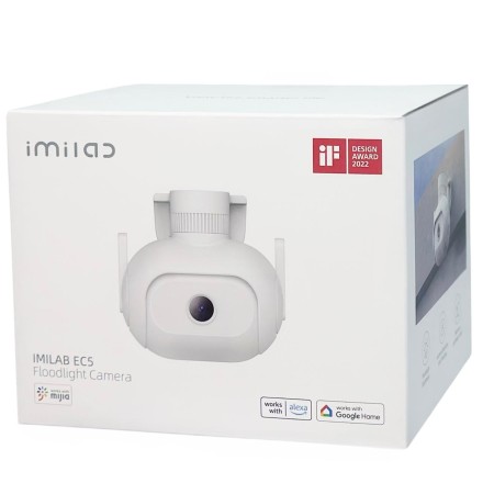 IP-камера Xiaomi Imilab EC5 Floodlight Camera 2K/1296P CMSXJ55A белая