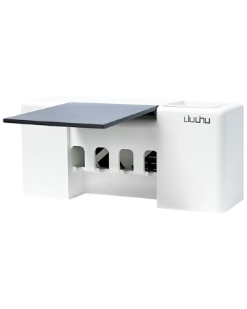 Дезинфицирующий держатель для зубных щеток Xiaomi Liushu Sterilization Toothbrush Holder белый