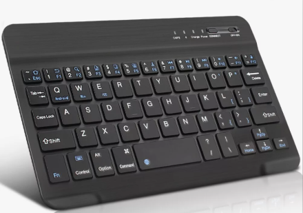 Bluetooth клавиатура для планшета черная