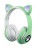 Стереонаушники Bluetooth Полноразмерные JBH Cat STM-28 BT5.0/200mAh зеленые