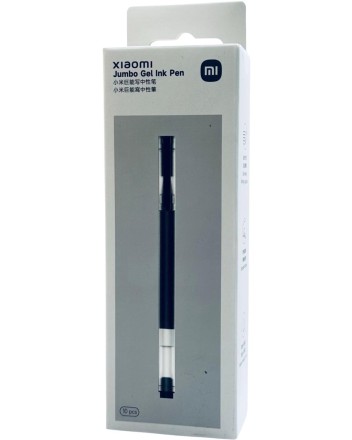 Ручка гелевая Xiaomi Mi Jumbo Gel Ink (комплект 10шт) BZL4028TY чёрный
