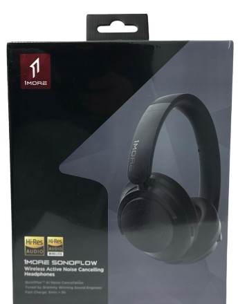 Наушники Bluetooth полноразмерные Xiaomi 1More SonoFlow HC905 черные