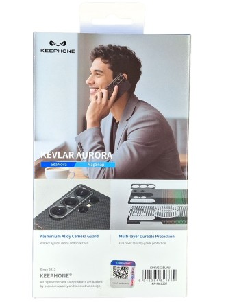 Накладка для Samsung Galaxy S25 Ultra Keephone Kevlar Aurora MagSnap