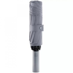 Зонт NINETYGO Automatic Reverse Lighting Umbrella с фонариком серый