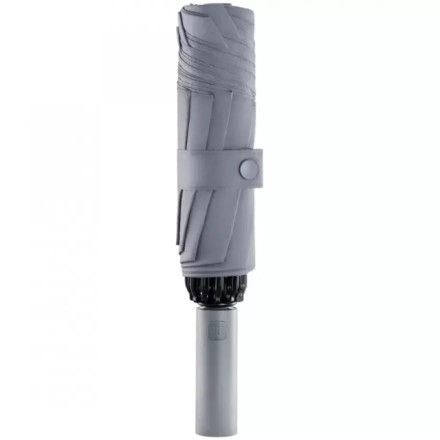 Зонт NINETYGO Automatic Reverse Lighting Umbrella с фонариком серый