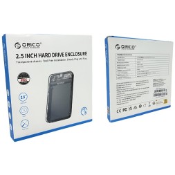 Внешний корпус для HDD 2.5&quot; Orico DZ25C3 прозрачный