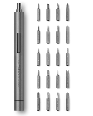 Отвертка электрическая умная Xiaomi Wowstick 1F+ TRY 20 in1 Kit чёрная