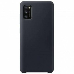 Накладка для Samsung Galaxy A41 Silicone cover черная